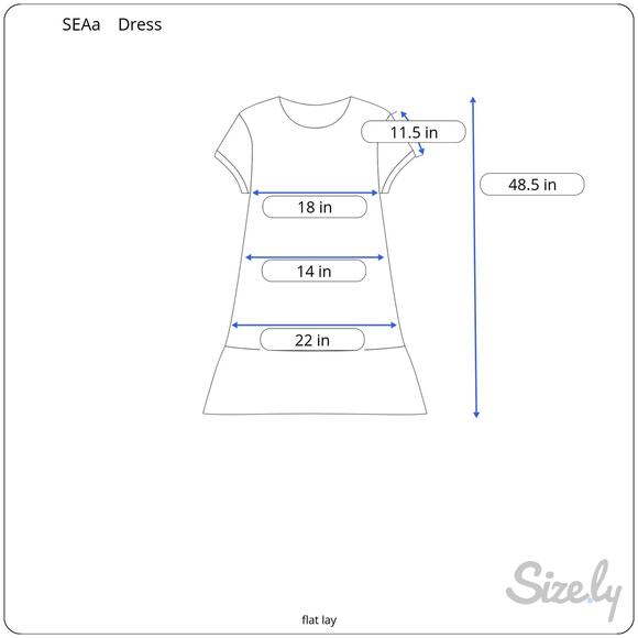 Sea New York Maya Midi Dress 0 Floral Print Sheer Chiffon Short Sleeve Lined - Picture 10 of 10